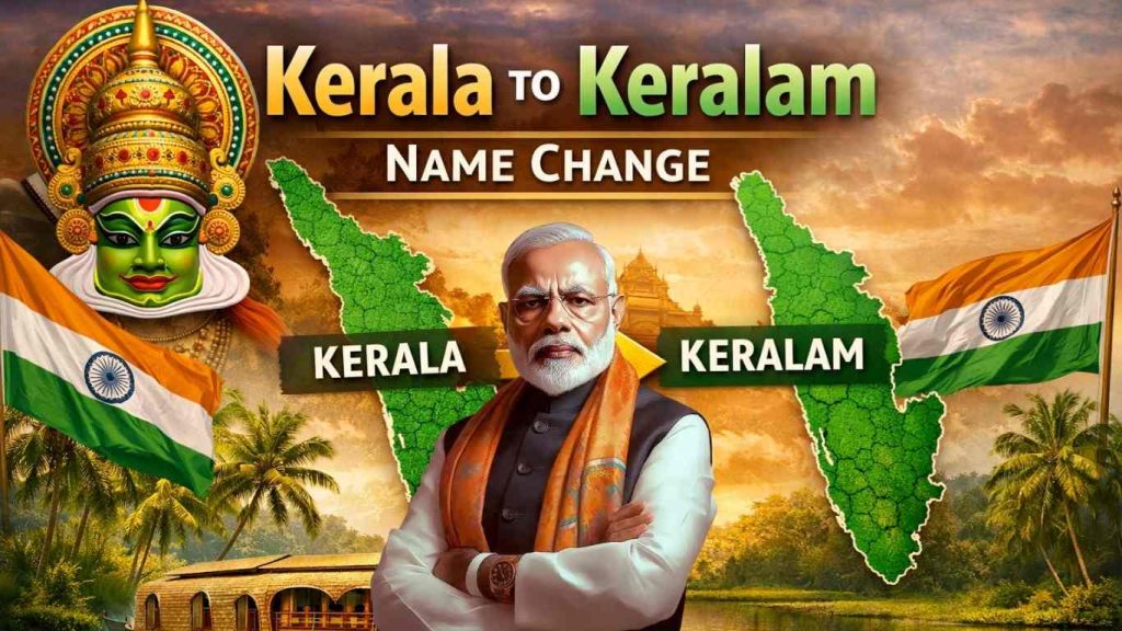 Kerala to Keralam name change