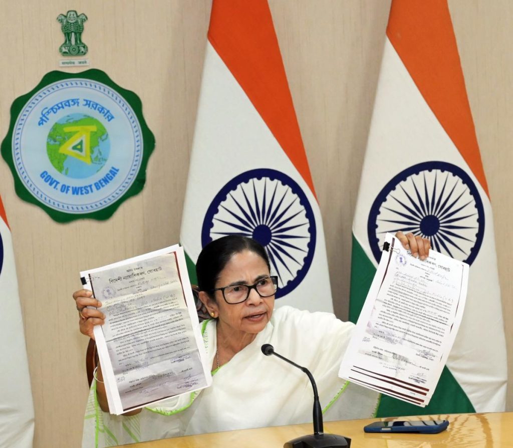 Bengal CM Mamata Banerjee's remarks on SIR process signal 'incitement of violence', alleges BJP