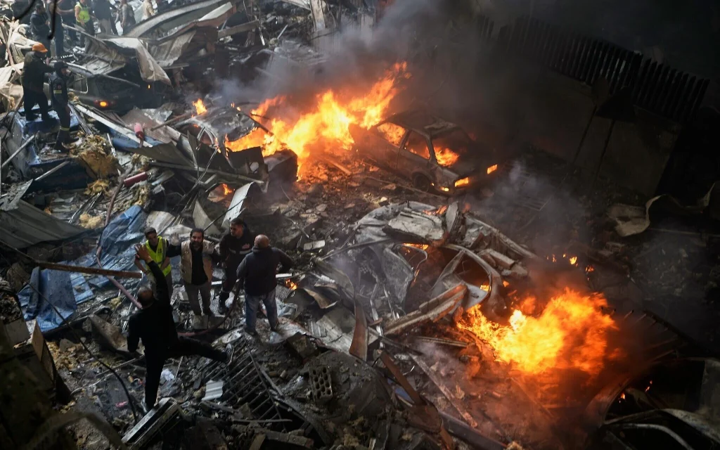 Israel Escalates Strikes on Lebanon Despite Iran Cease-Fire