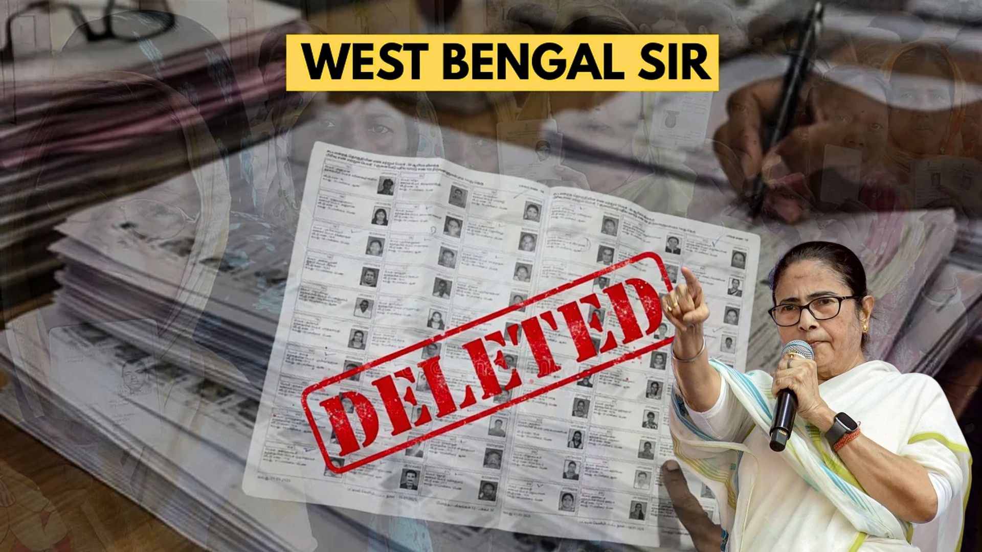 West Bengal voter deletion 2026 - voters queue outside adjudication centre ahead of SIR deletion