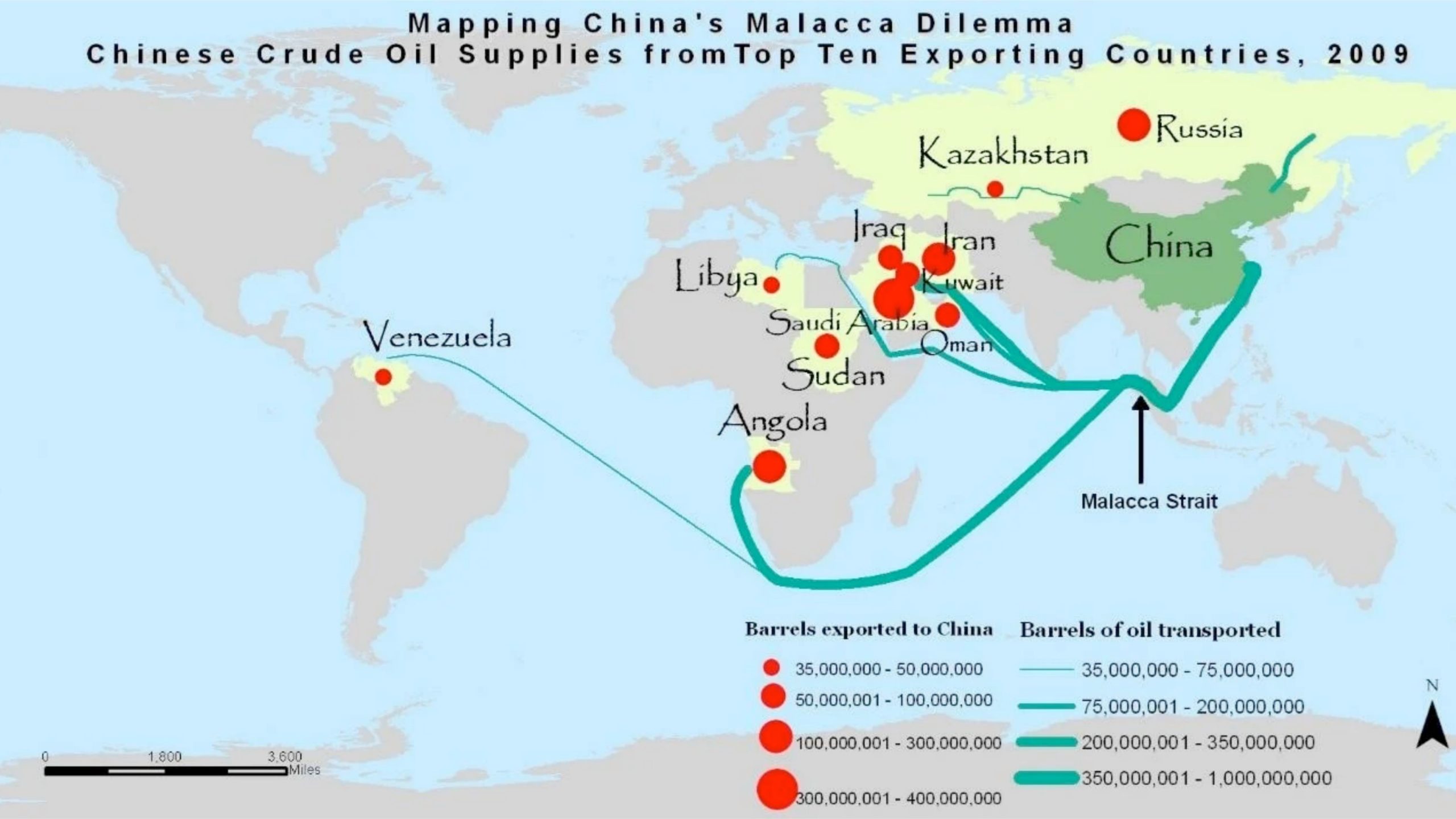 Strait of Malacca location map India China trade route chokepoint 2026
