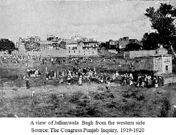 view of Jallianwala Bagh massacre Amritsar