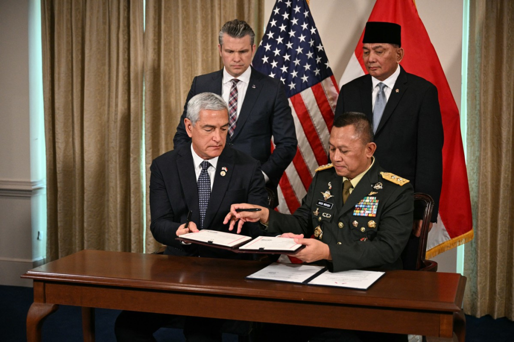 US Indonesia Major Defence Cooperation Partnership signed April 13 2026 Pentagon